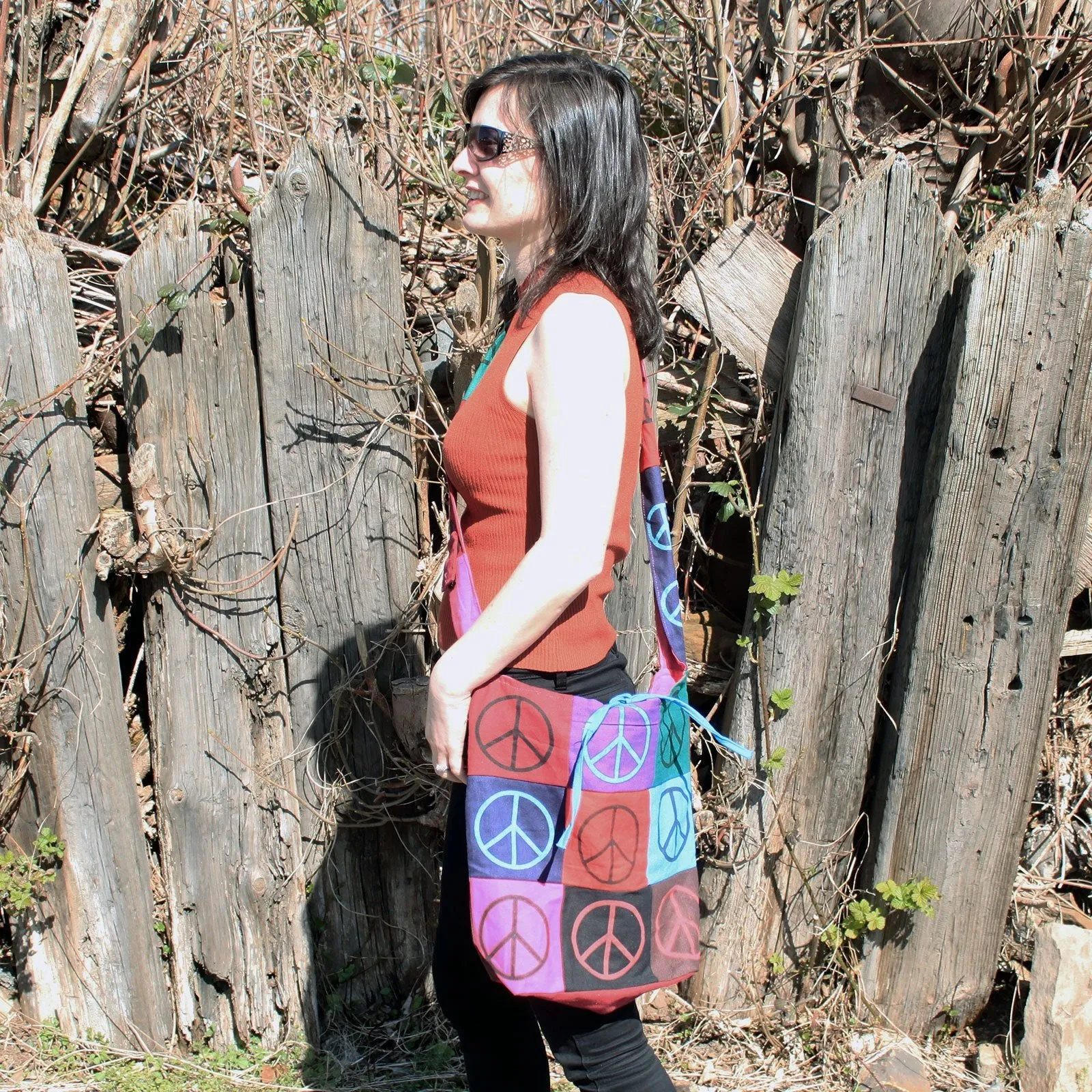 - Professional-grade Proactive support Patch Bags Sling Cotton Peace