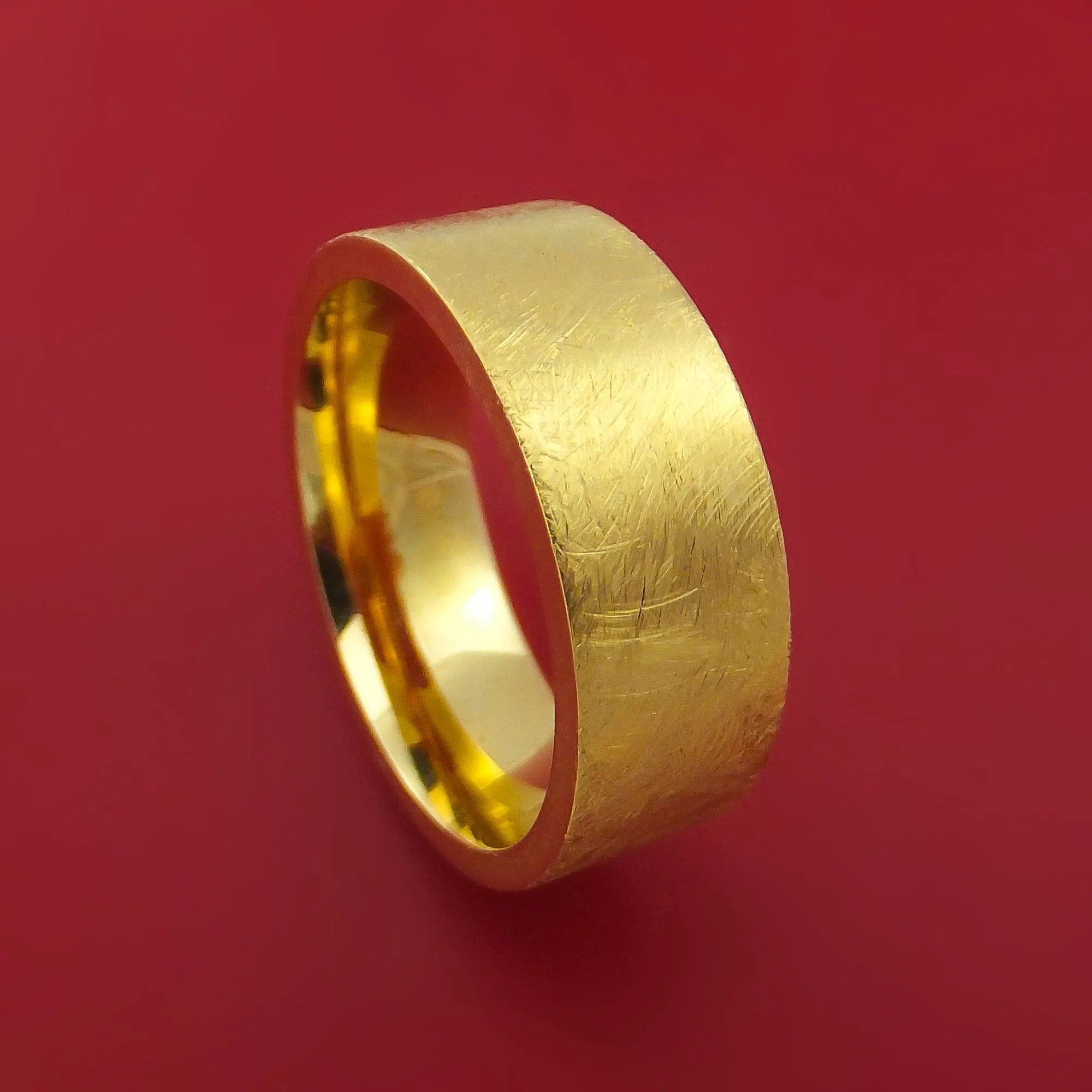 14k Yellow Gold Ring Custom Made Band