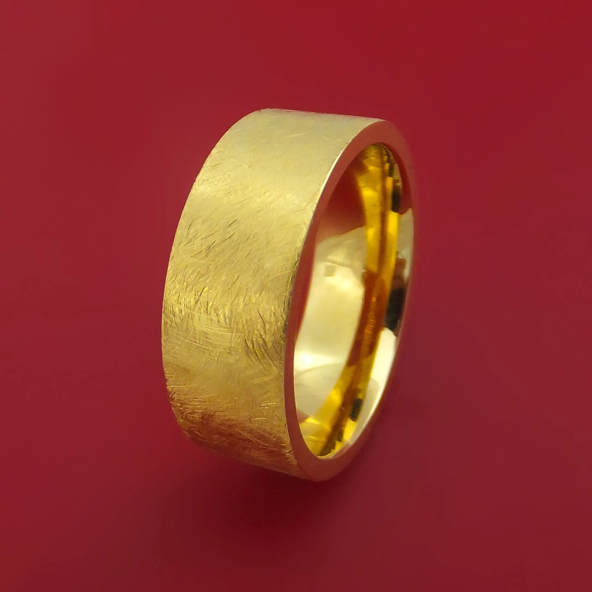 14k Yellow Gold Ring Custom Made Band
