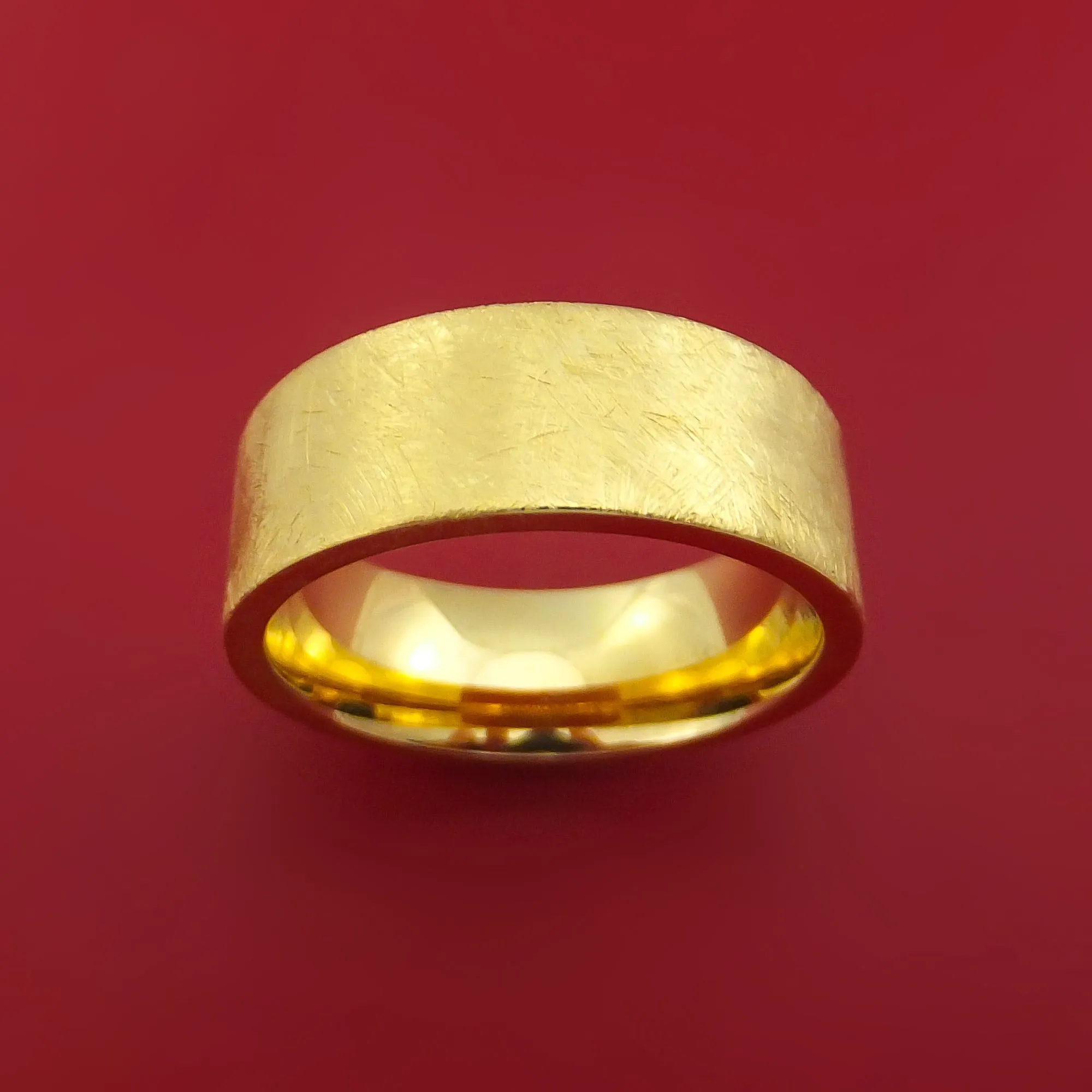 14k Yellow Gold Ring Custom Made Band