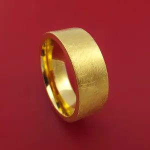 14k Yellow Gold Ring Custom Made Band