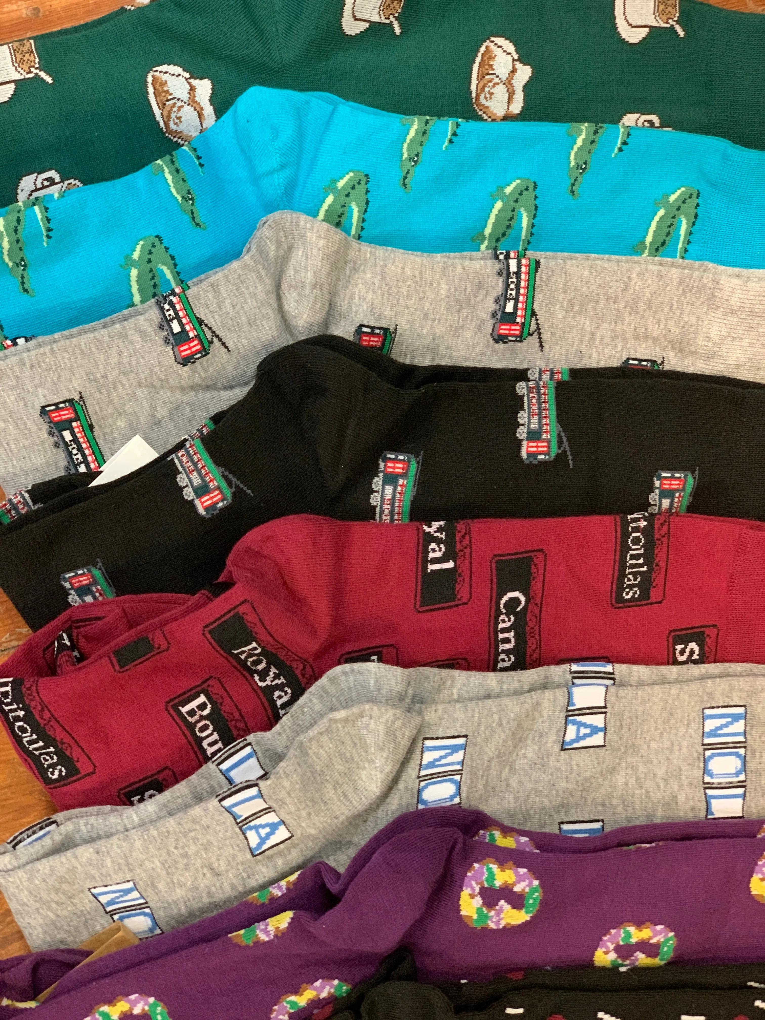 15549 Nola Socks . . . Local on Your Feet . . . Men