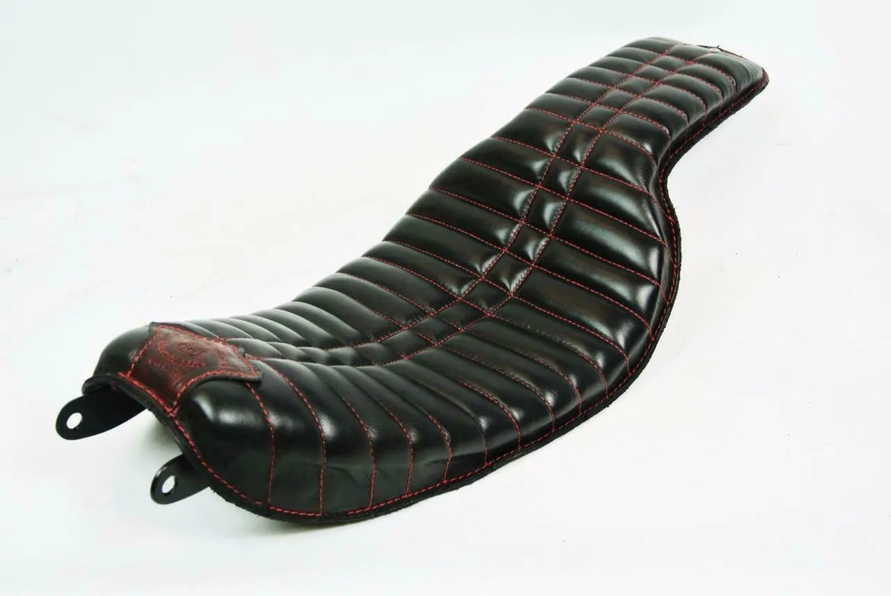 1996-2005 Seat Harley Dyna Blk On The Frame Fits All Models Low Rider Super Wide