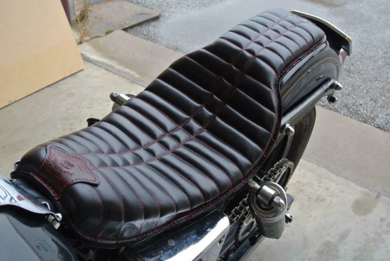 1996-2005 Seat Harley Dyna Blk On The Frame Fits All Models Low Rider Super Wide