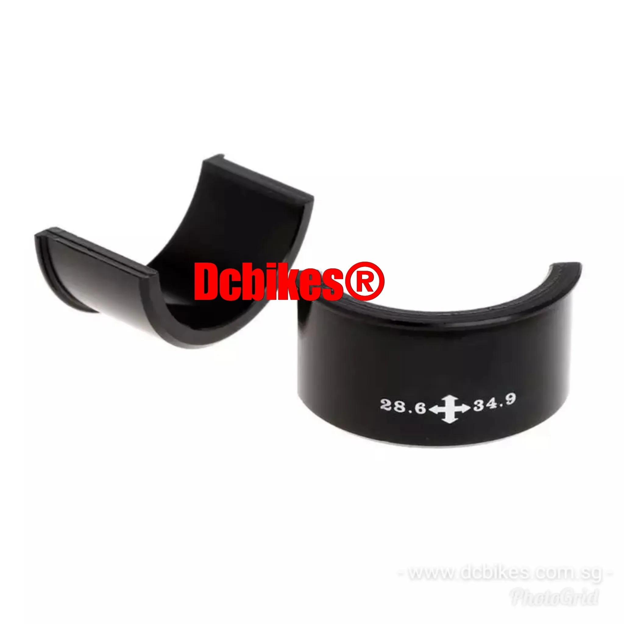 28.6mm - 34.9mm Bicycle Front Derailleur Shim Adapter Conversion