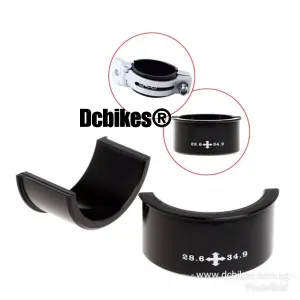 28.6mm - 34.9mm Bicycle Front Derailleur Shim Adapter Conversion