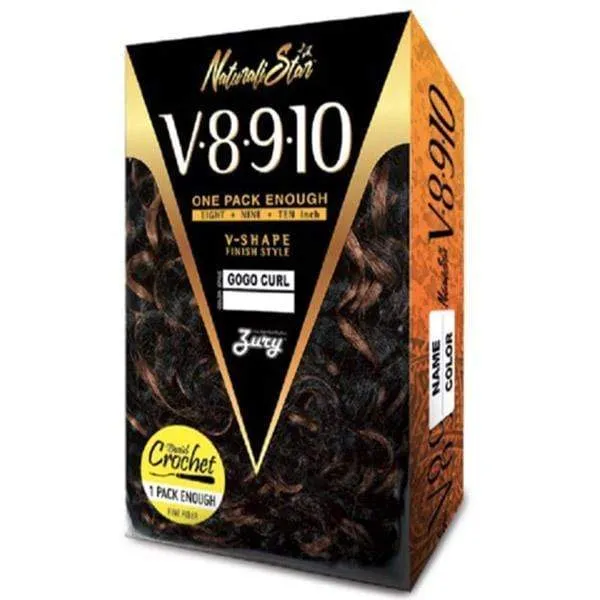 [3 Pack Deal] Zury Naturalistar V8910 One Pack Enough Crochet Braid - Bohemian