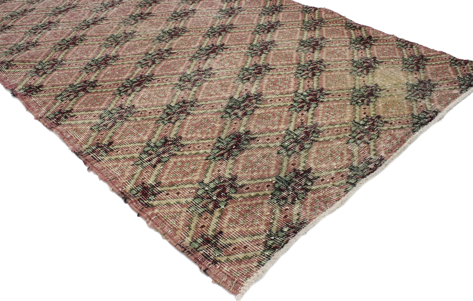 3'5" x 6'6" Vintage Sivas Rug