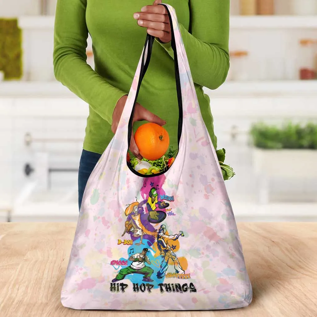 4 Elements Of Hip Hop Grocery Bag DT02