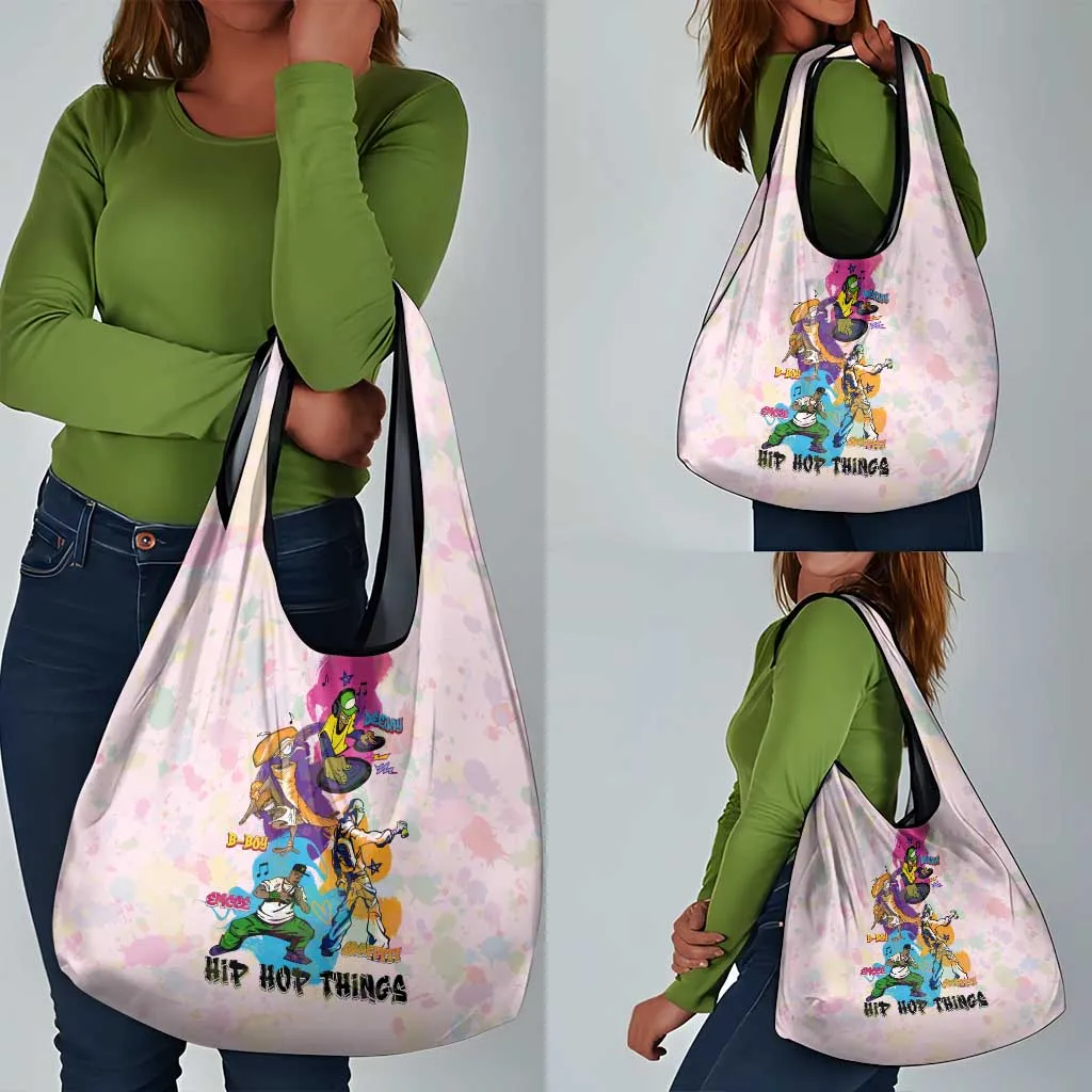 4 Elements Of Hip Hop Grocery Bag DT02
