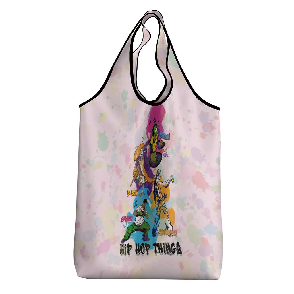 4 Elements Of Hip Hop Grocery Bag DT02