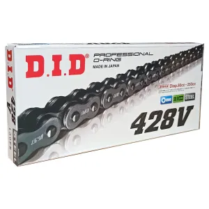 428V x 120FB O'Ring chain w/ FJ clip link DID (428V120)