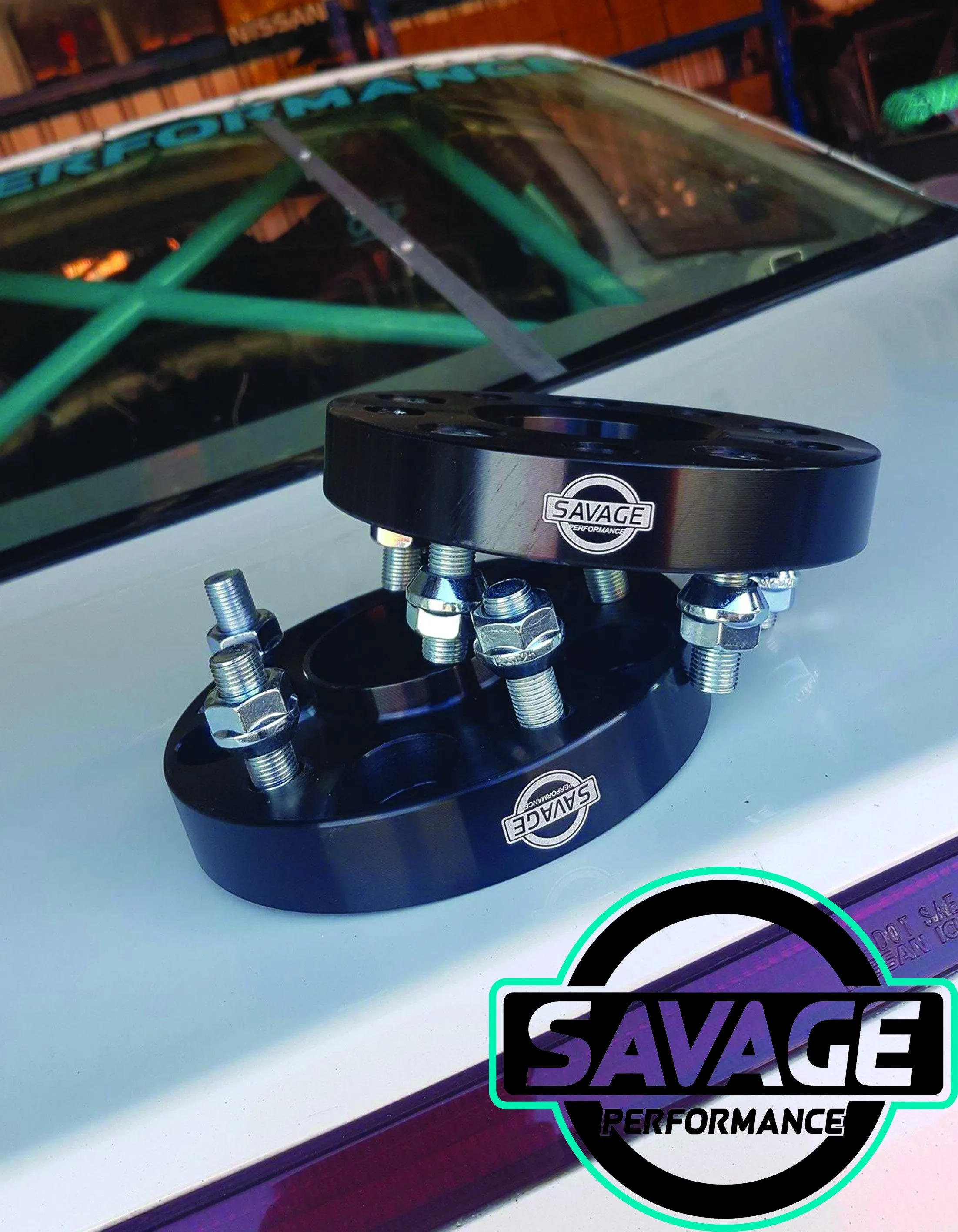 4x114 to 5x114 20mm CONVERSION Wheel Spacers NISSAN *Savage Performance*