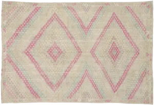 6'6" x 9'7" Vintage Kilim Rug