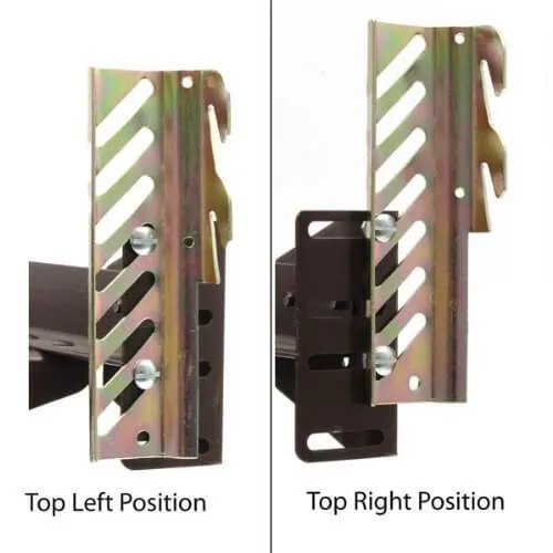 #69 Bolt-On Down Hook-On Conversion Bracket for Headboard/Footboard Attachment