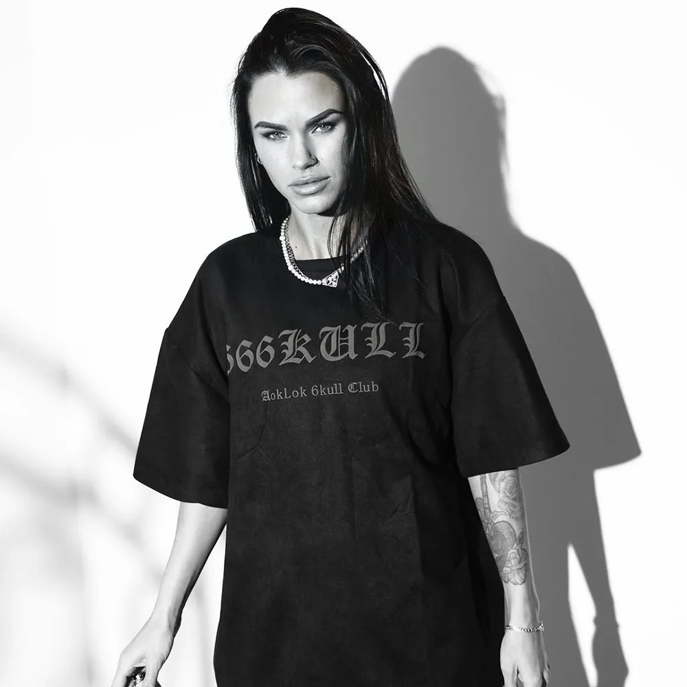 6Kull Vintage Spider Suede T-Shirt