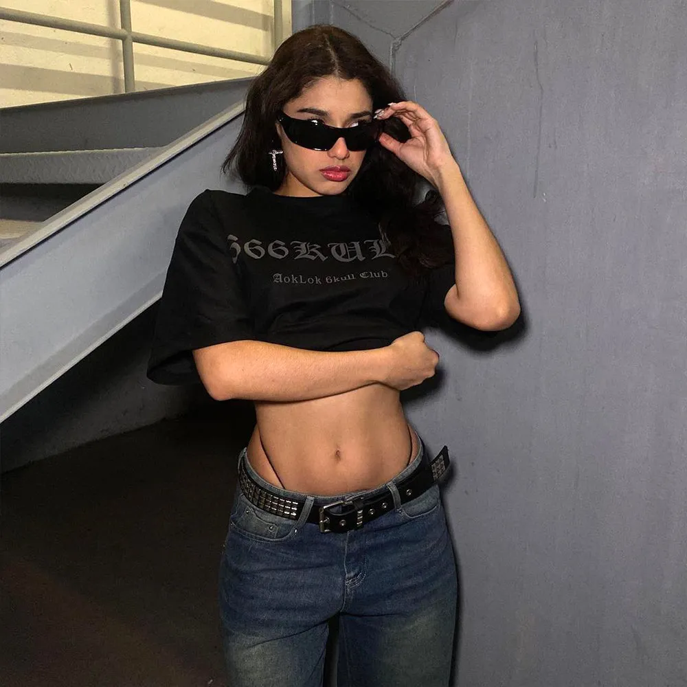 6Kull Vintage Spider Suede T-Shirt