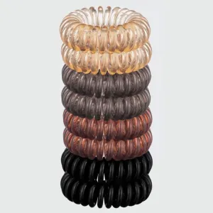 8 Pack Hair Coils