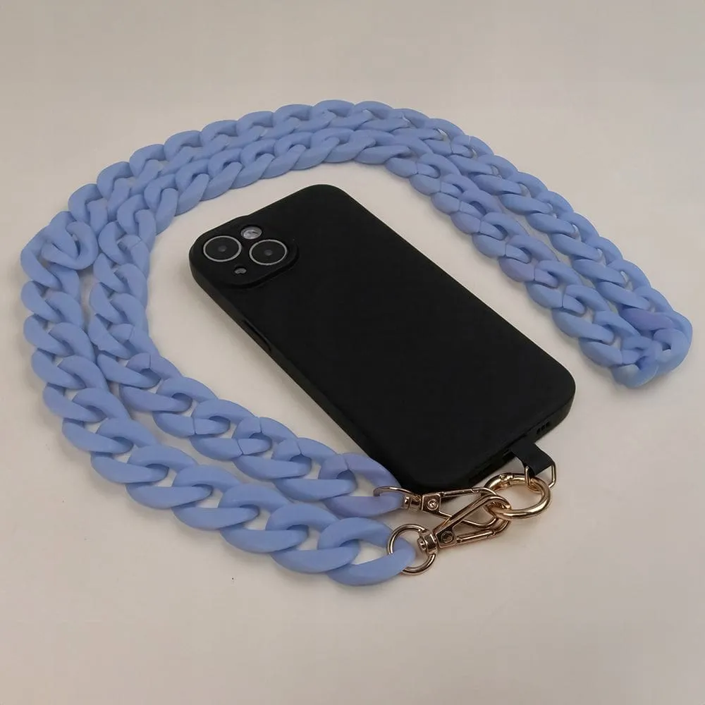 Łańcuch na Telefon do Etui Crossbody - Niebieski - 1.2m