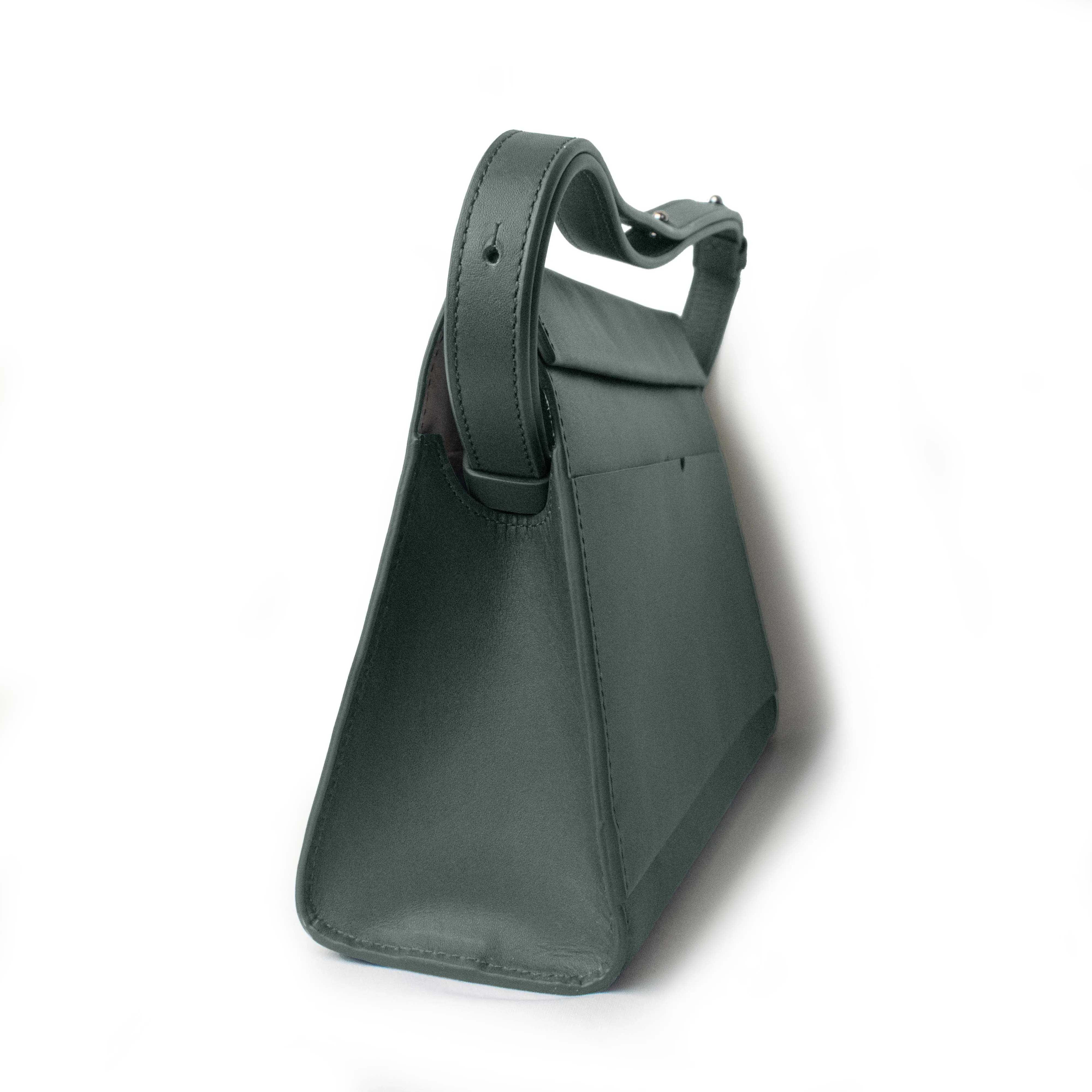 Adjustable Shoulder Bag in Dark Green
