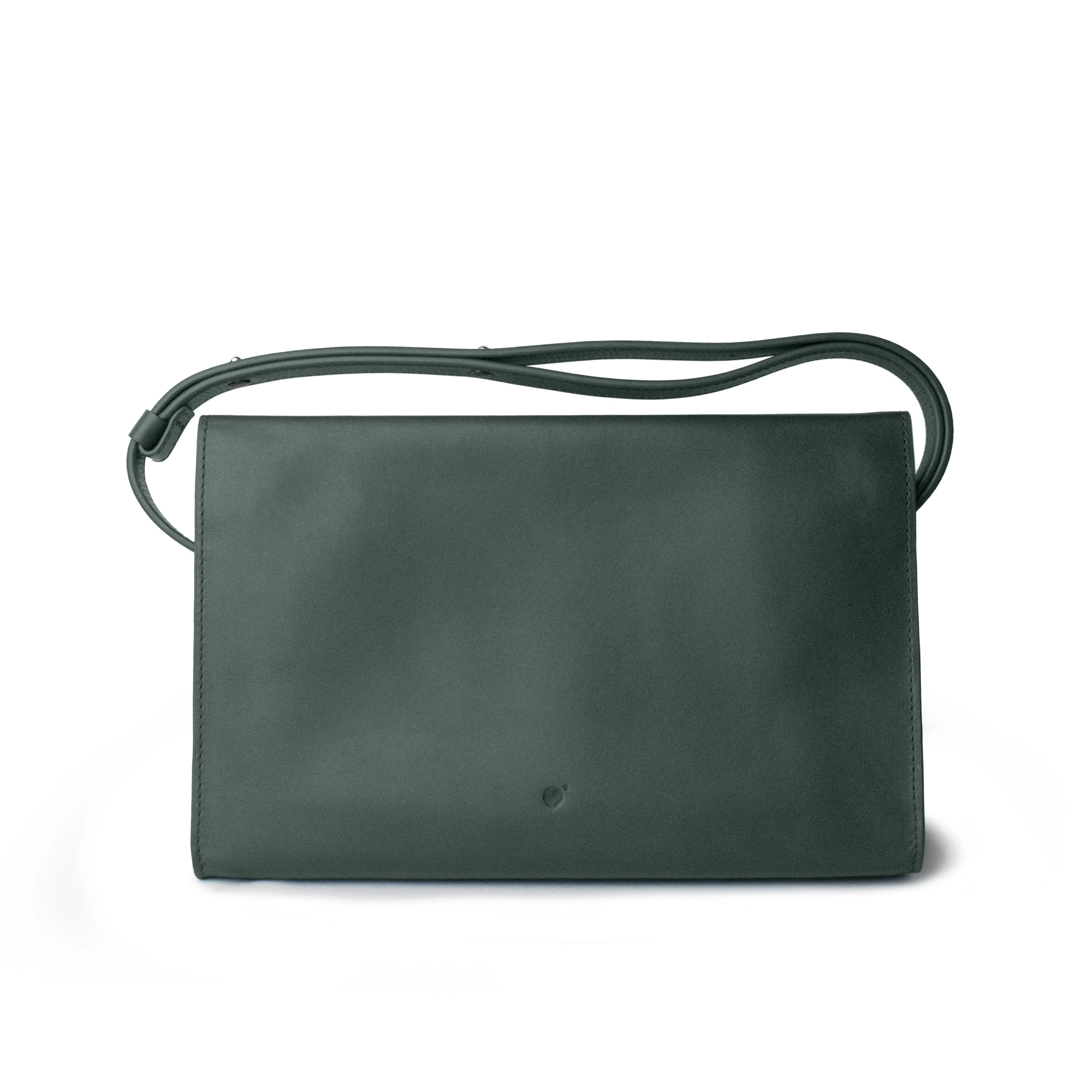 Adjustable Shoulder Bag in Dark Green