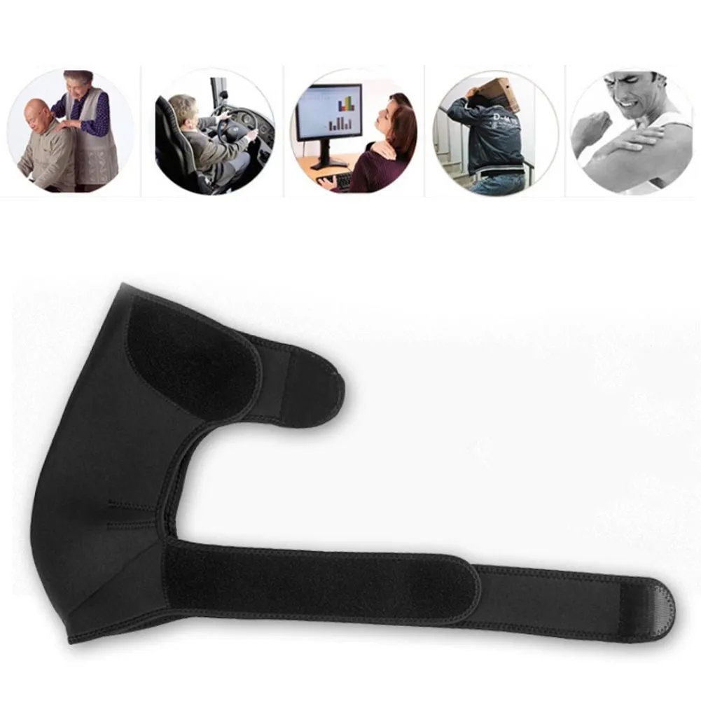 Adjustable Shoulder Support Brace Strap Joint Sport Compression Neoprene