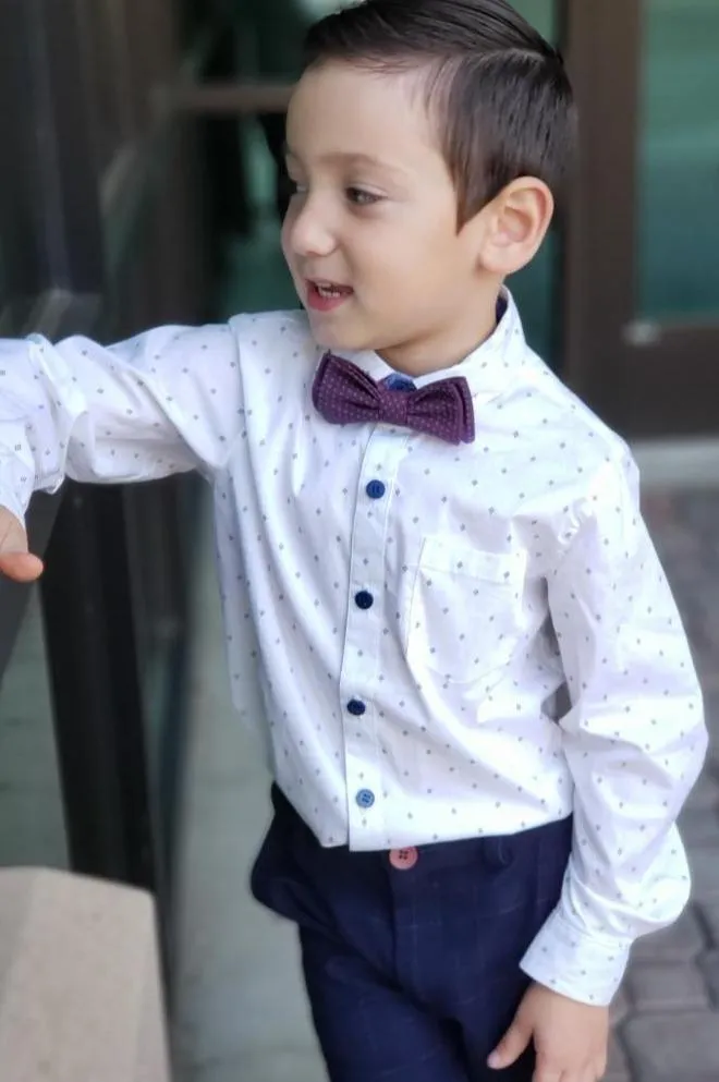 Admiral : White shirt & bowtie