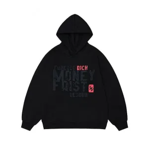 AG American Retro Street Letter Style Hoodie