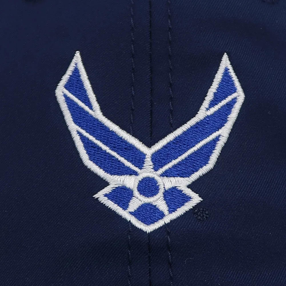 Air Force Wings Cool Fit Performance Hat (Navy)