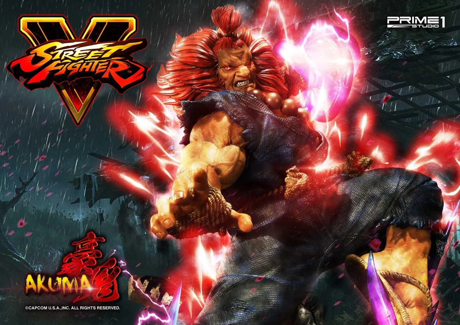 Akuma Ultimate Version Street Fighter V 1/4 Scale Statue