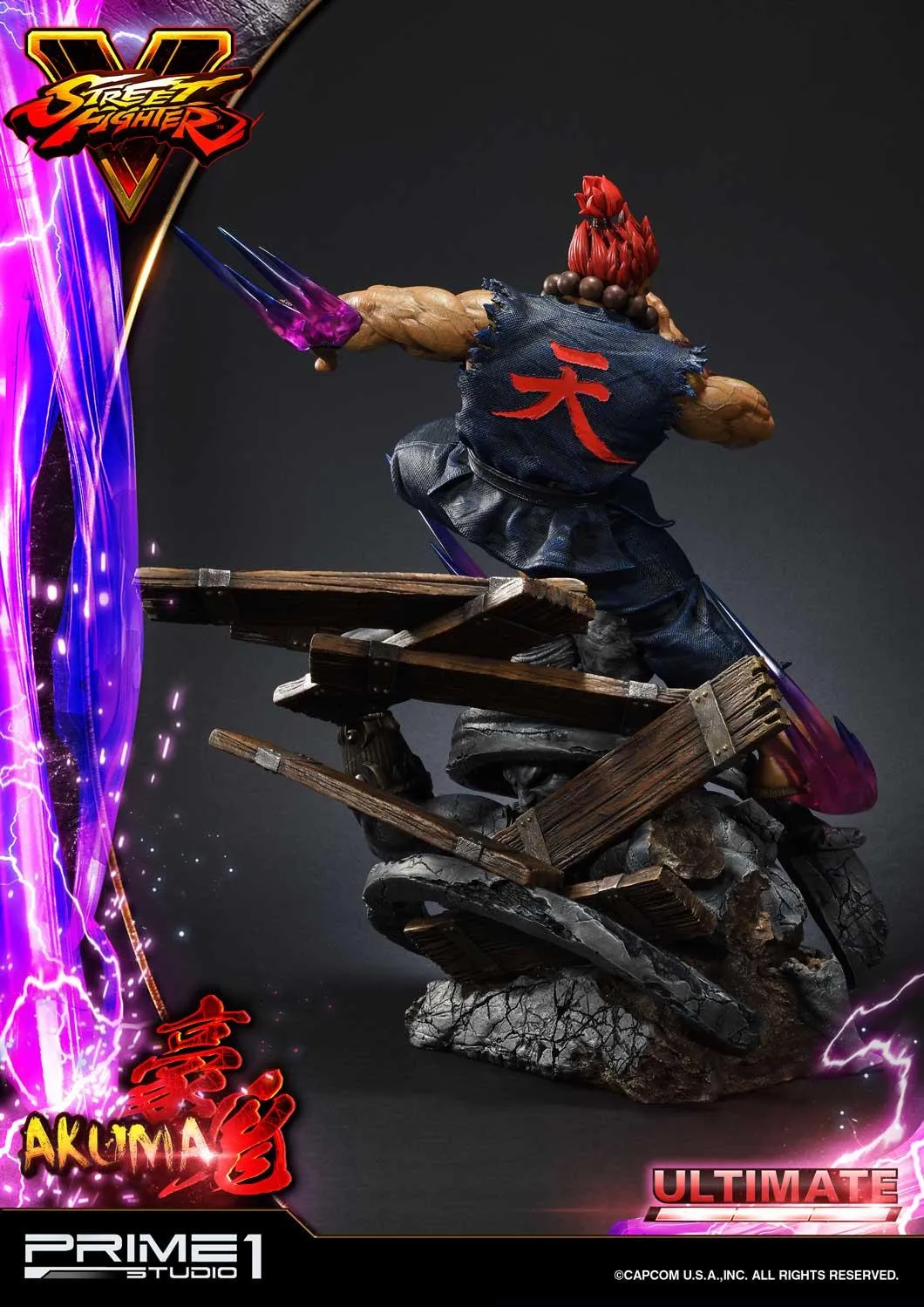 Akuma Ultimate Version Street Fighter V 1/4 Scale Statue