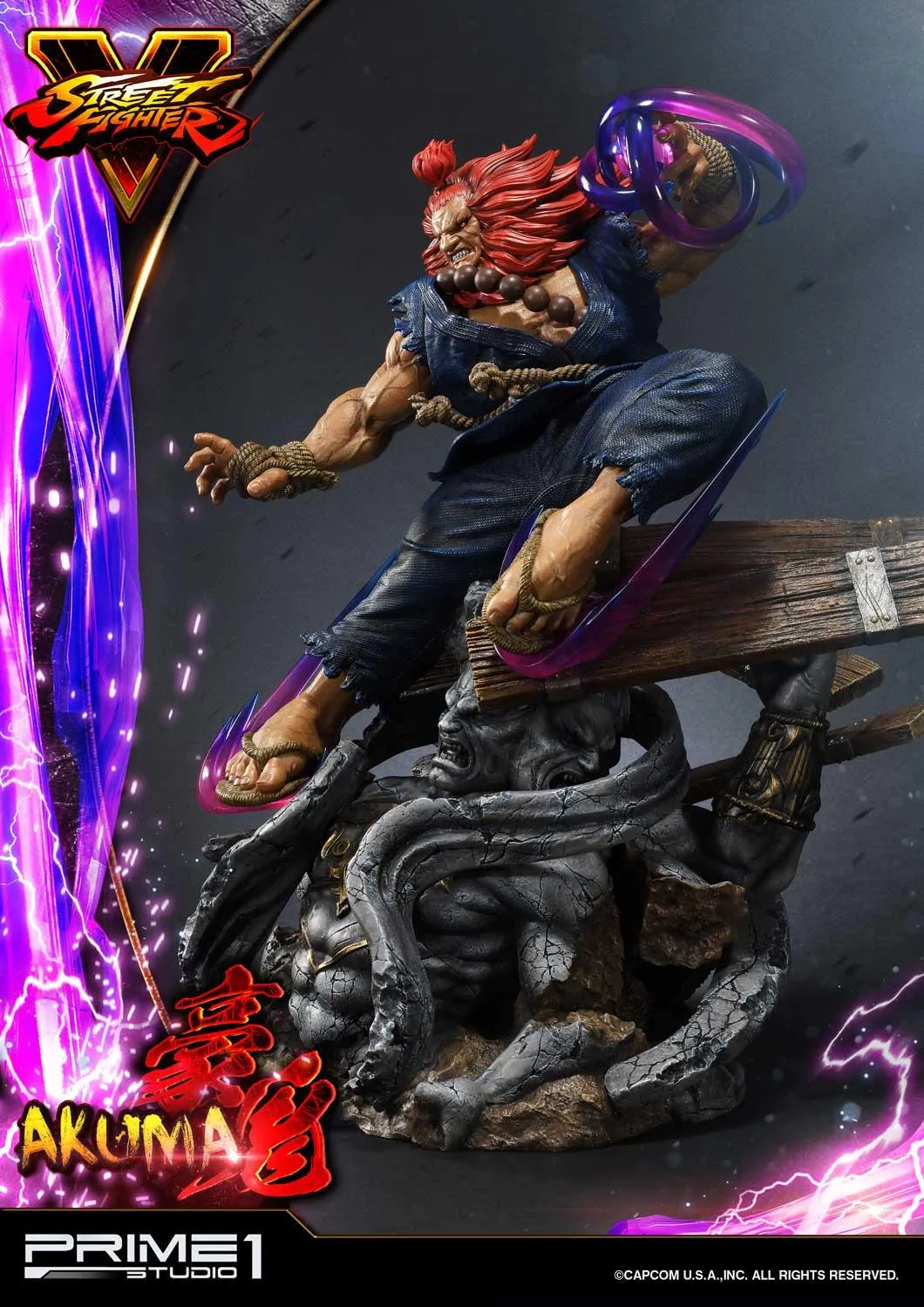 Akuma Ultimate Version Street Fighter V 1/4 Scale Statue