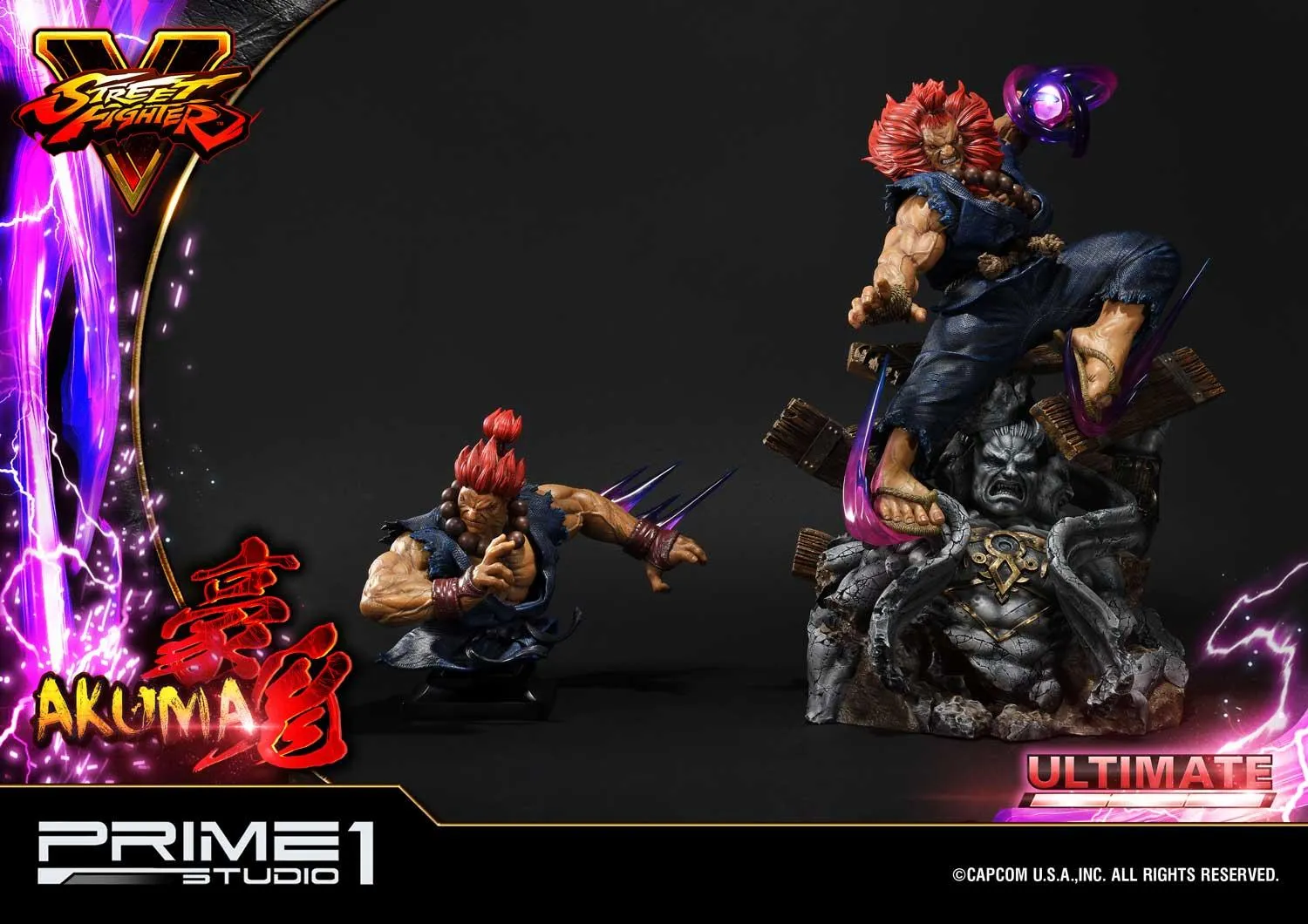 Akuma Ultimate Version Street Fighter V 1/4 Scale Statue