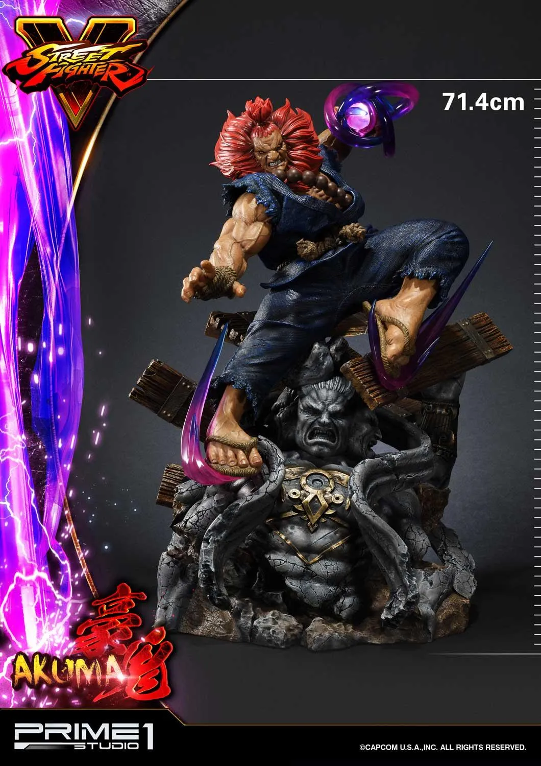 Akuma Ultimate Version Street Fighter V 1/4 Scale Statue