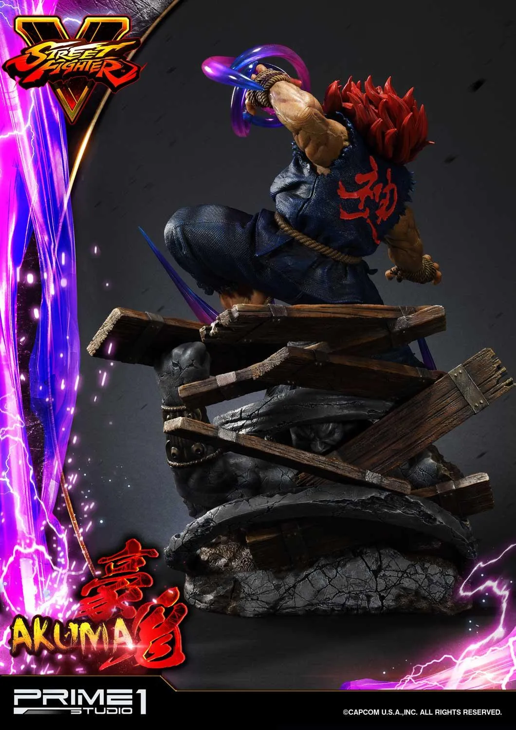 Akuma Ultimate Version Street Fighter V 1/4 Scale Statue