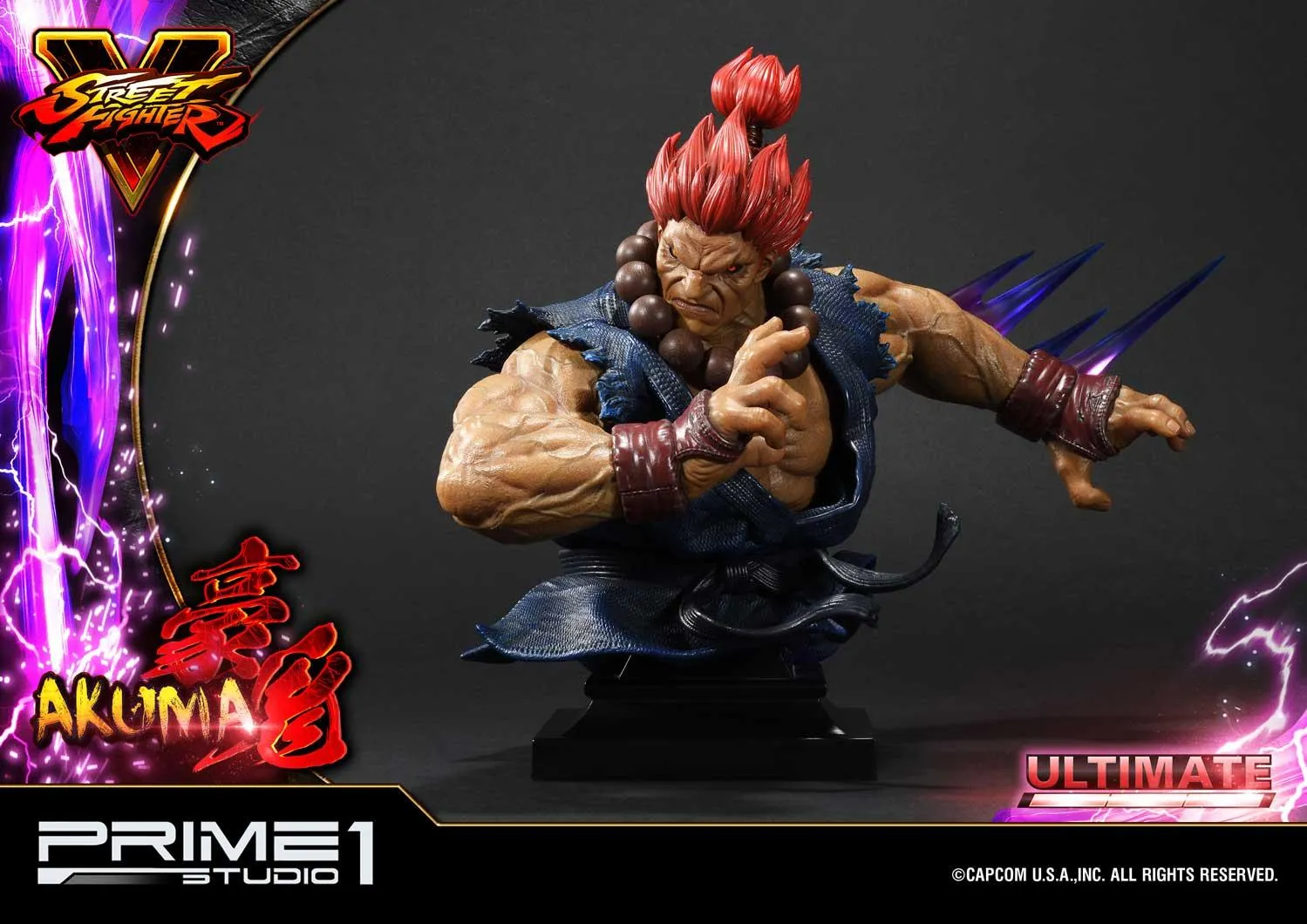 Akuma Ultimate Version Street Fighter V 1/4 Scale Statue