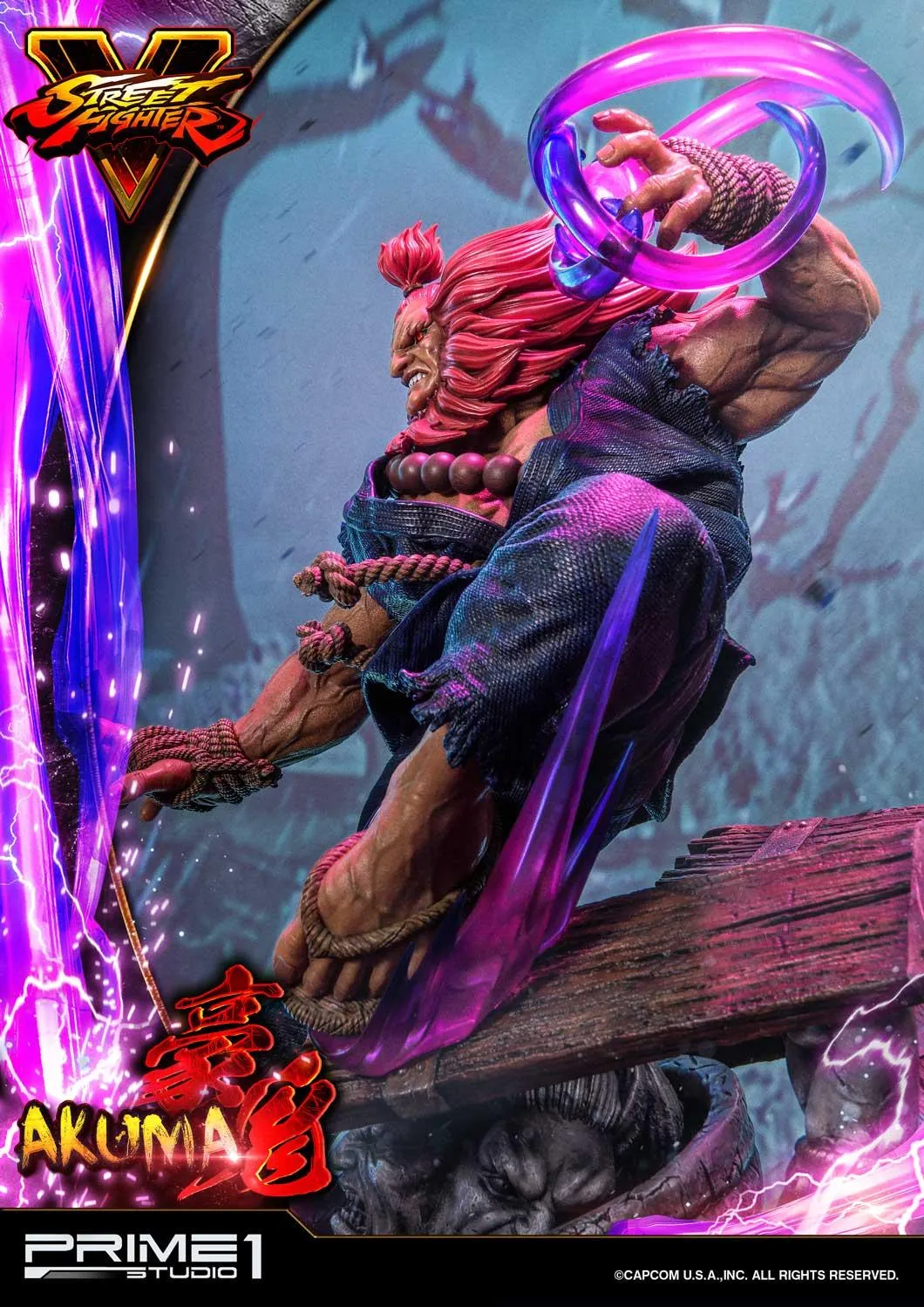 Akuma Ultimate Version Street Fighter V 1/4 Scale Statue