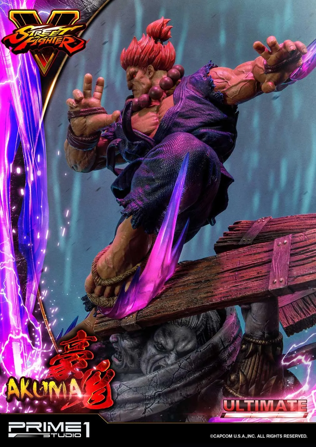 Akuma Ultimate Version Street Fighter V 1/4 Scale Statue