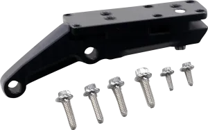 Alloy Art 49HDBM-2 OEM Caliper Mount for 49mm Lower Legs - Ambidextrous - Black Anodized