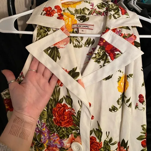 AMAZING Floral Pinup Tea Length Dress