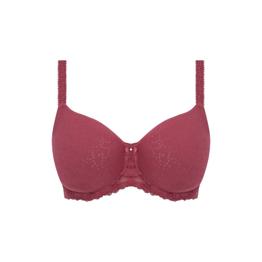 Ana Underwired Moulded Spacer Bra In Rosewood - Fantasie