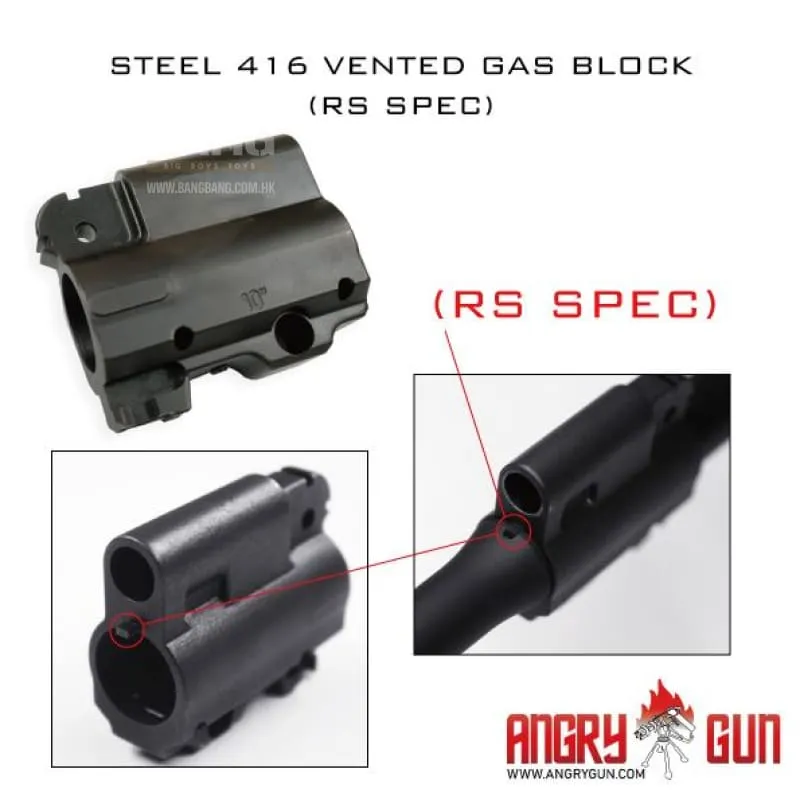Angry Gun 416CAG MWS Conversion Kit With 10.5'' SMR RAIL - FDE