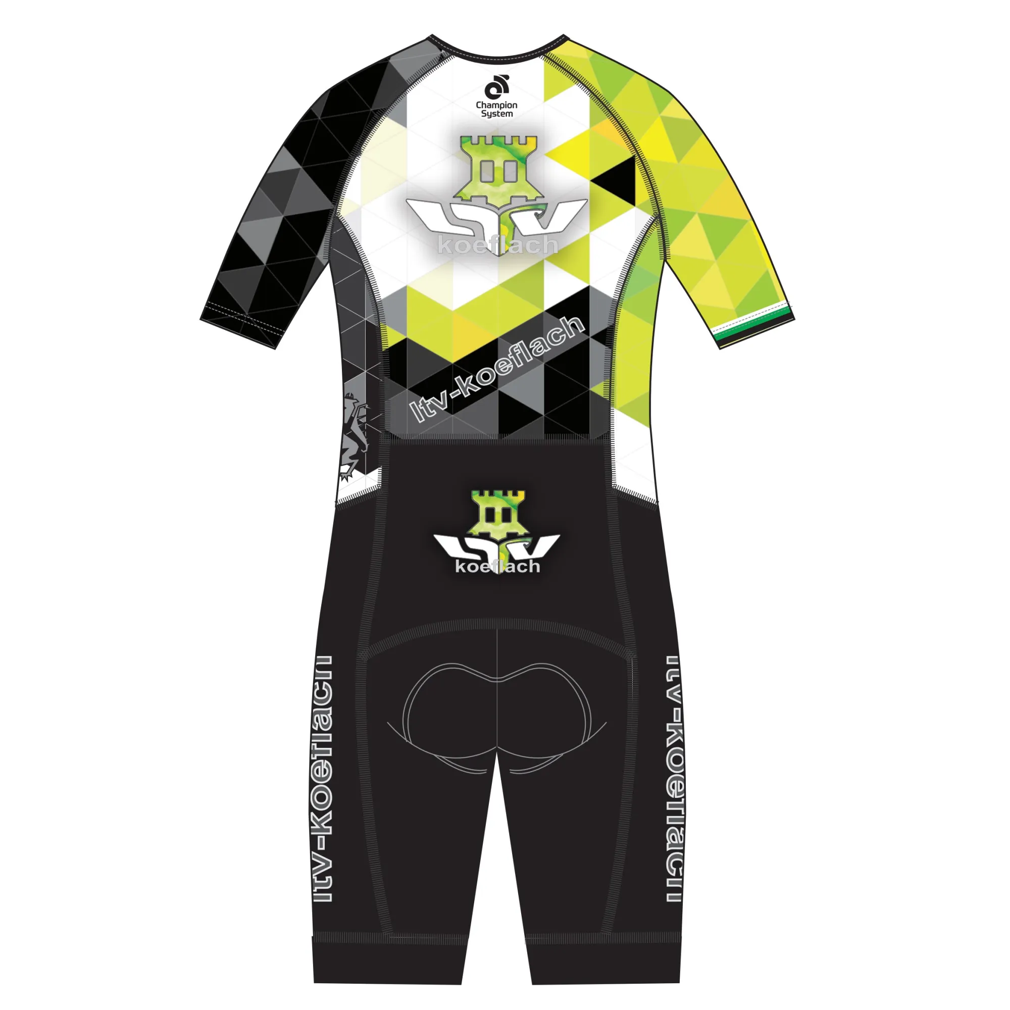 APEX Aero Short Sleeve Tri Suit