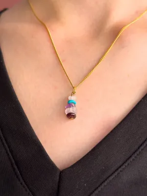 Aquarius Zodiac Minimalist Necklace