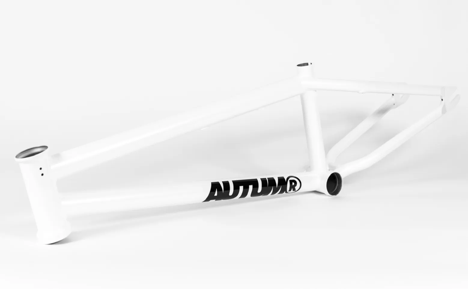 Autum Bikes Razzia Flatland Frame w/ Removable Brake Mounts Pearl White