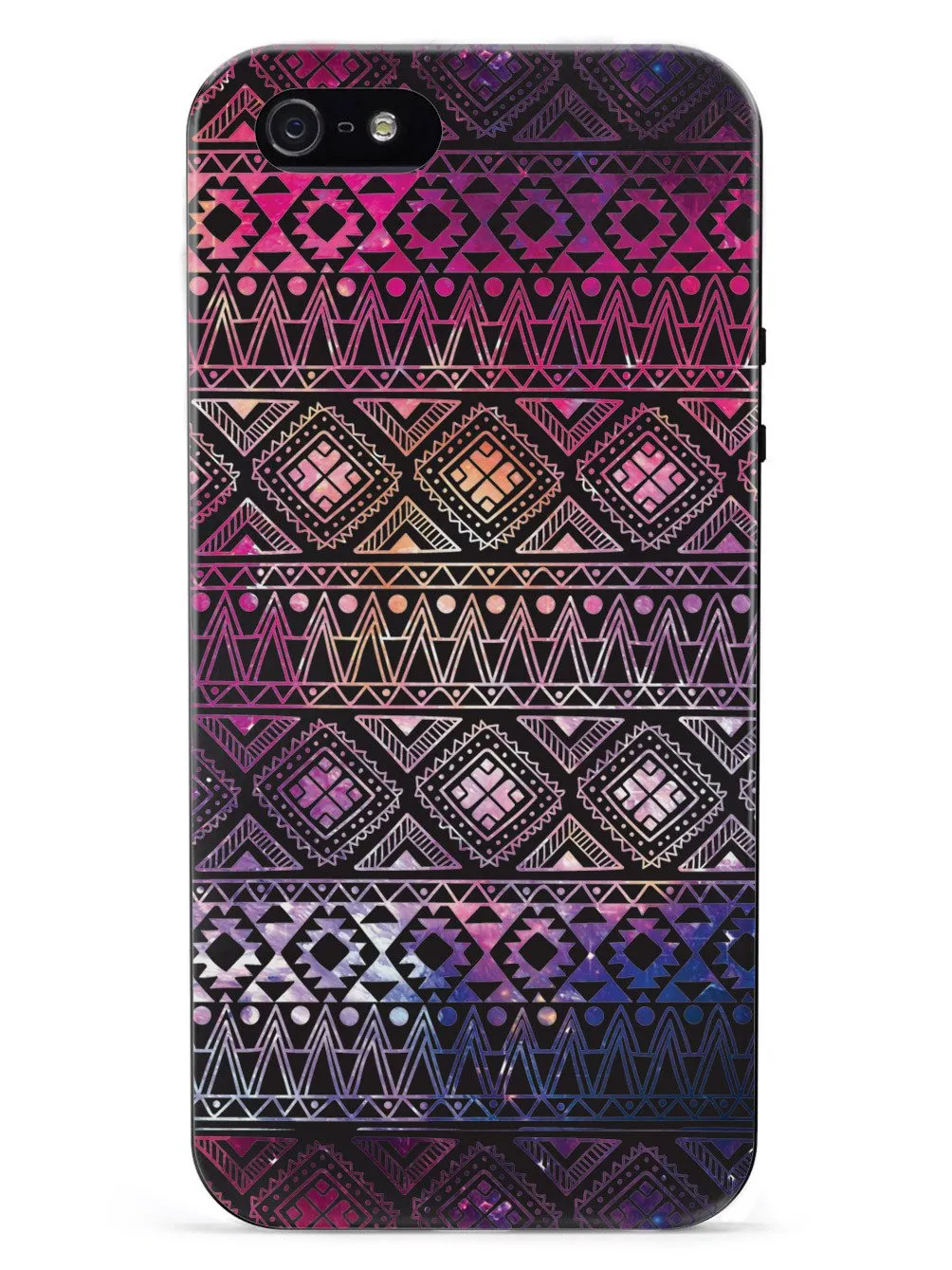 Aztec Pattern - Black Case