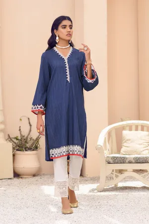 AZURE AURA - EMBELLISHED SHIRT
