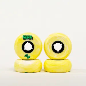 Bacemint x Dead Collab 58mm/95a - Yellow Marble (4 Pack)