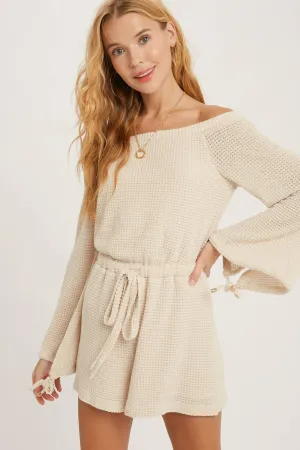 Beachy Waffle Knit Romper