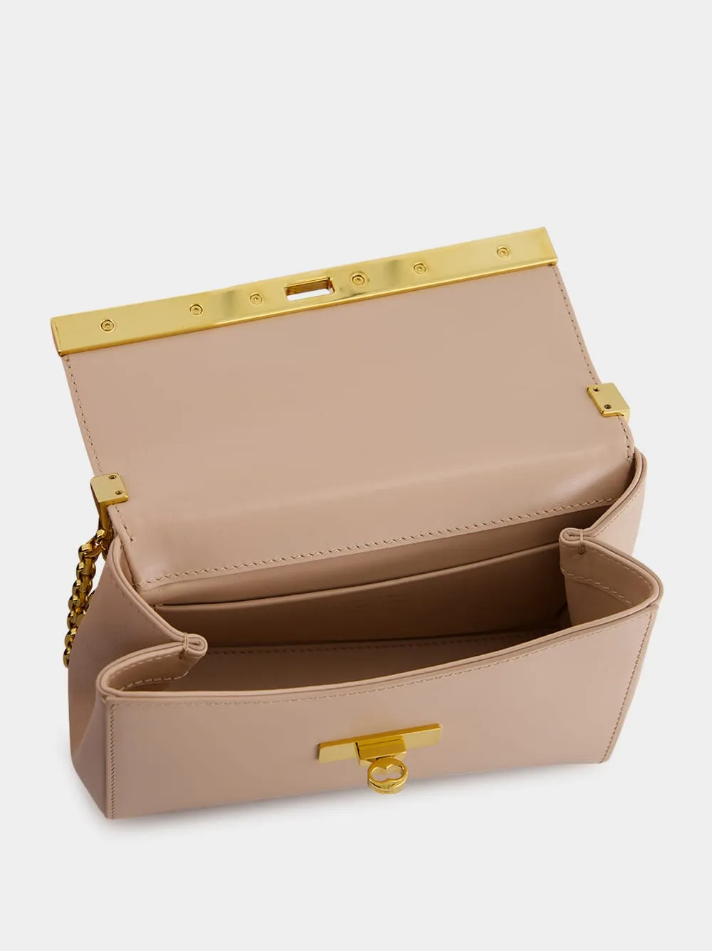 Beige Mini Marlene City Bag